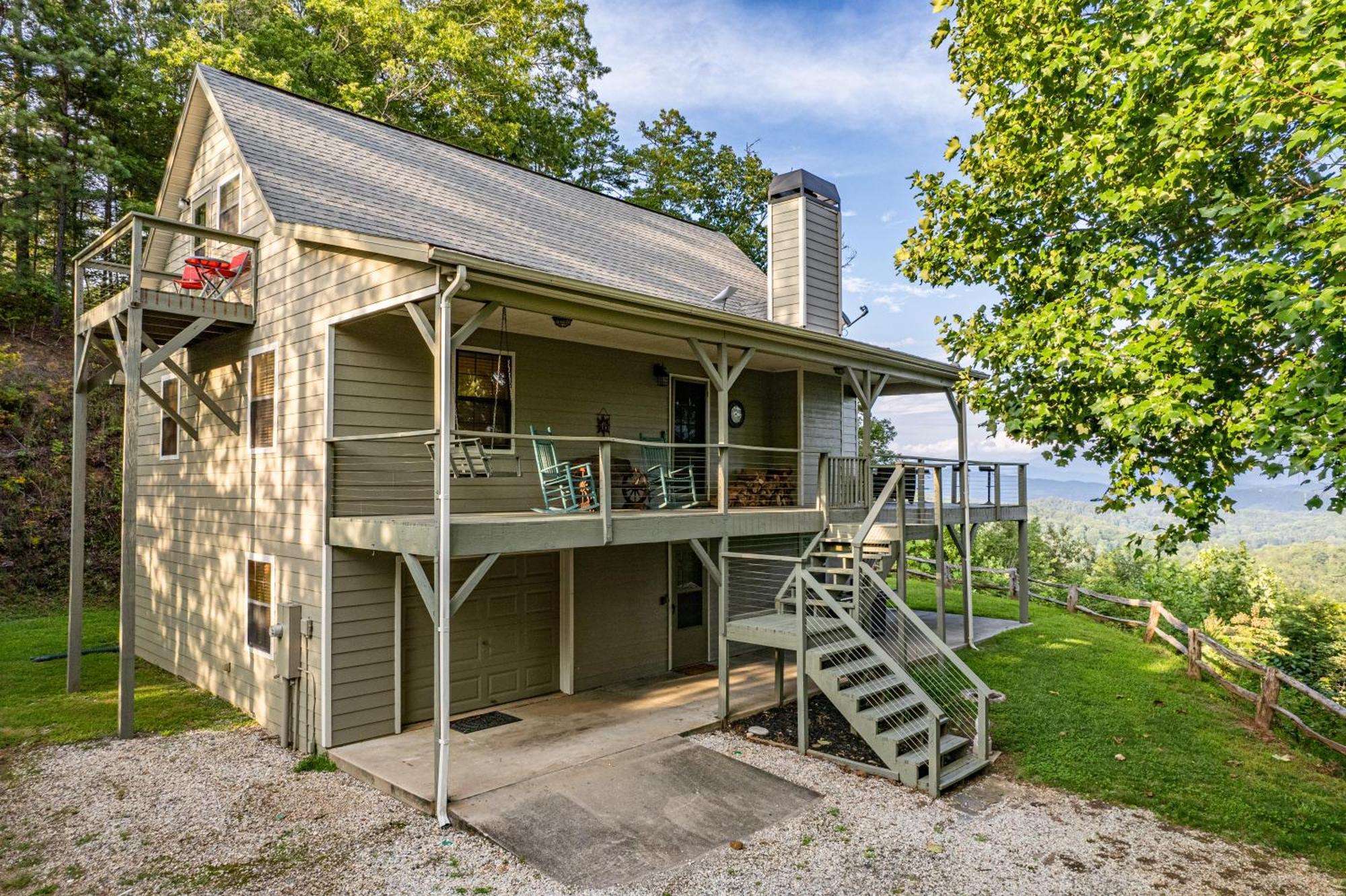 Stunning Mtn. Views! 4Br With All The Amenities! - Vista Vibes- Bryson City Dış mekan fotoğraf
